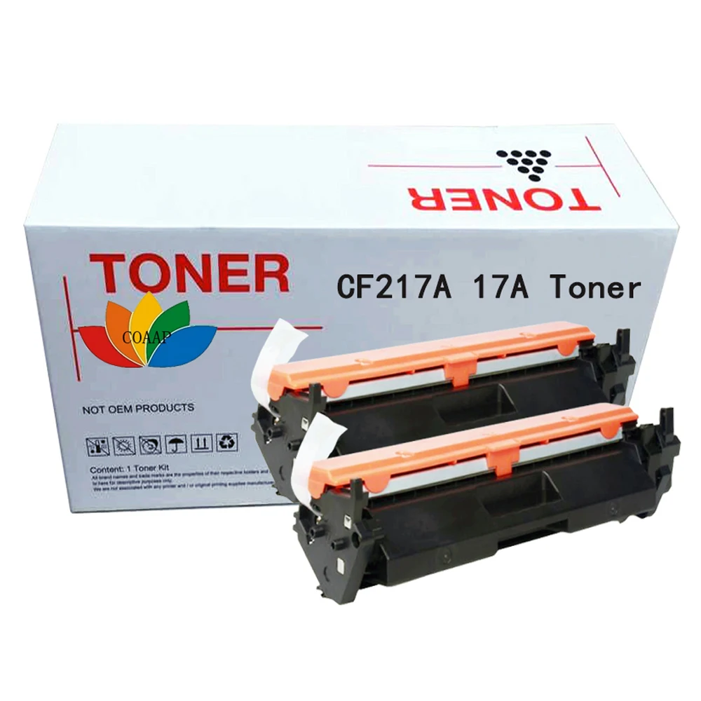 2x CF217A 17a совместимый картридж с тонером для принтера для hp ljet Pro M102a M102w МФУ M130A M130fn M130fw M103nw принтер cf217a 217a без чипа