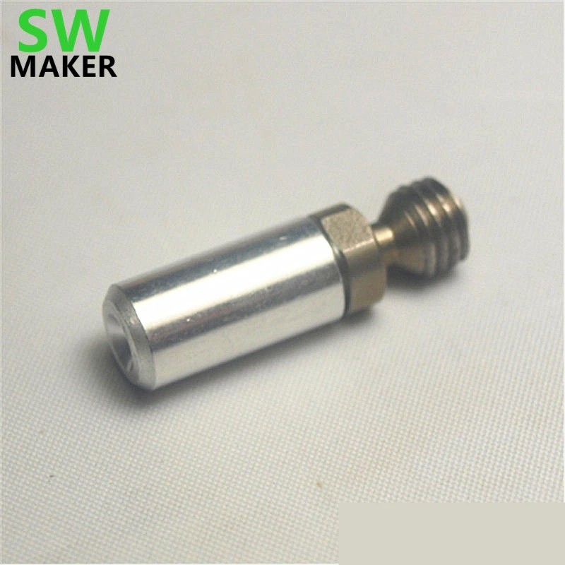 

Запасные части для 3D-принтера Flashforge/CTC/Wanhao, полностью металлический Hotend MK10, обновленный комплект для термобарьерной трубки 1,75 мм