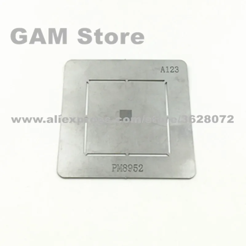 

PM8952 BGA Stencil For Redmi note3 Power Supply IC Chip Reballing Pin BGA Direct Heating Template A123