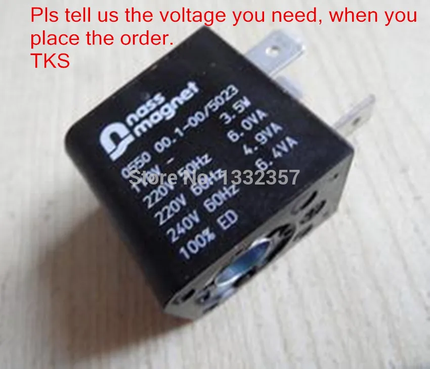 Бесплатная Доставка 2 шт. NAS соленоид nass магнит 0550 00.1 00/5023 бренд|solenoid coil|nass magnetmagnet