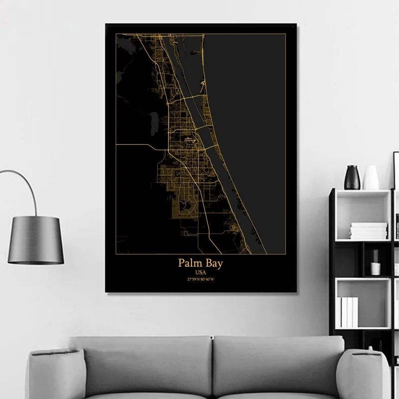 Палм-Бей США Палм-Спрингс Пальма-де-Майорка Испания современный город Золотая