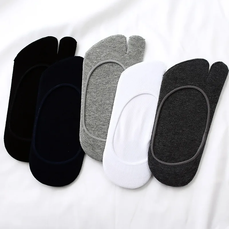 5 пар сезон весна-лето мужские хлопковые однотонные серые спортивные дезодоранты