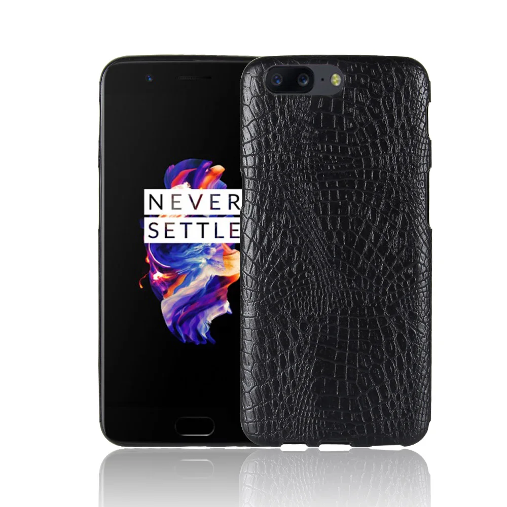 Для OnePlus5/OnePlus Five чехол 5 дюймов роскошный ТПУ мягкий из крокодиловой кожи для OnePlus