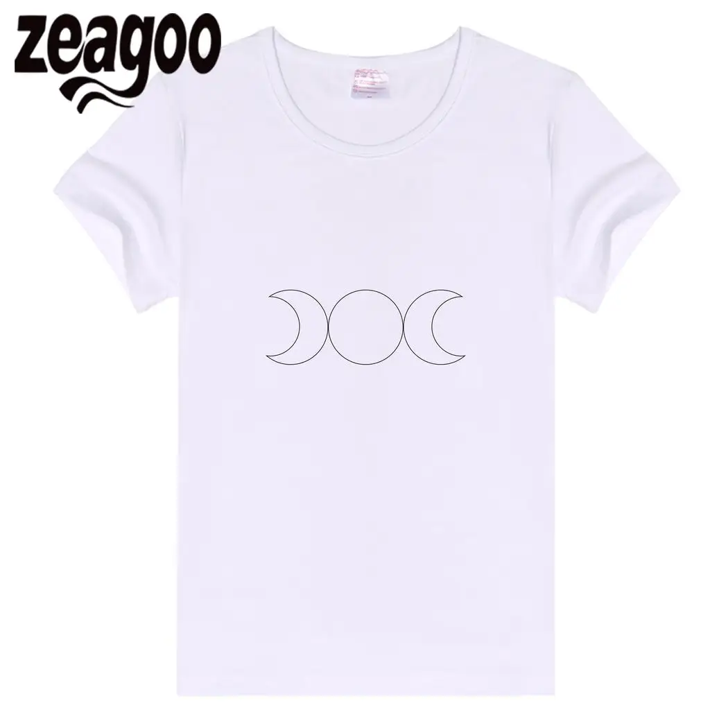 Zeagoo мягкие Повседневное шеи экипажа Slim Fit Для женщин короткий рукав Футболка