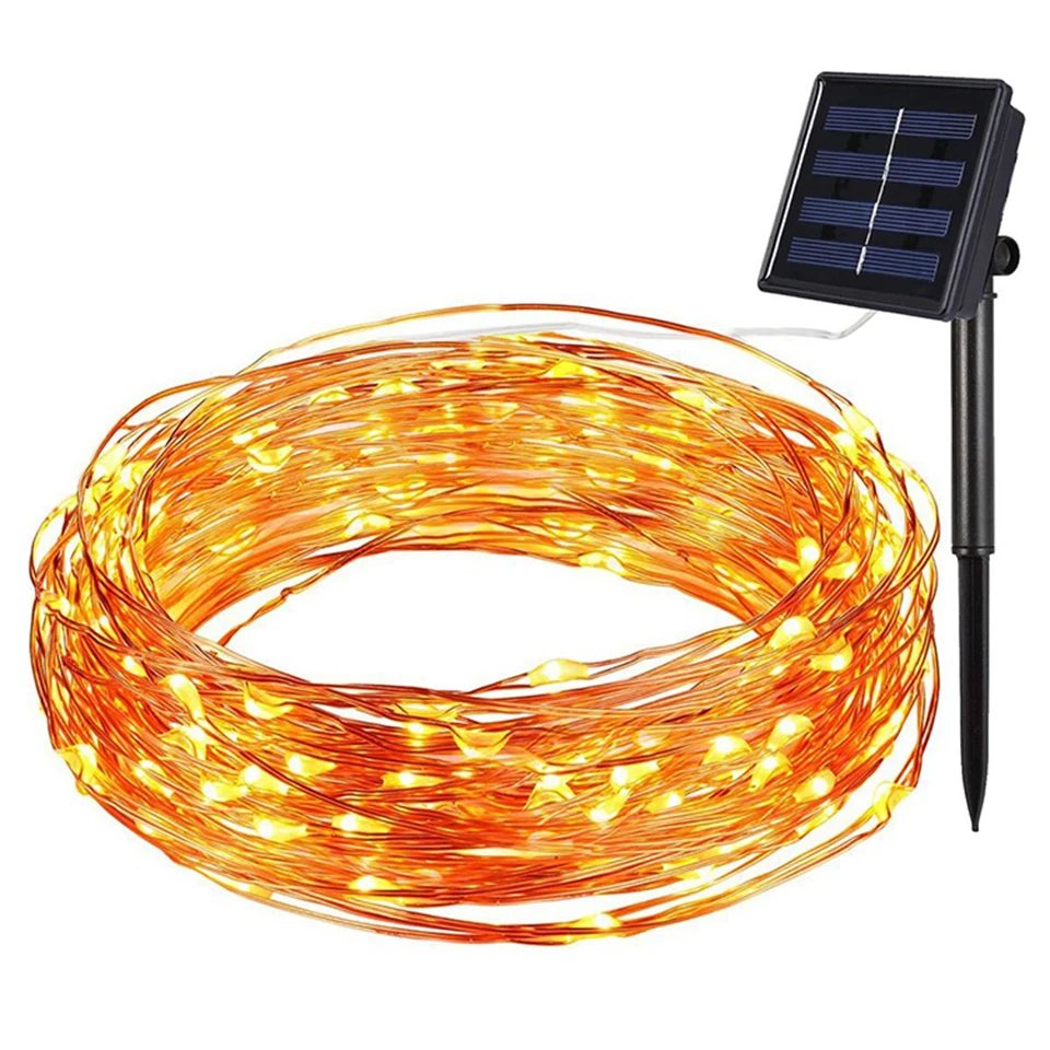 

2/5/10/20M Garland String Lamp USB Fairy Lights LED Outdoor Solar String Lights Wedding Xmas Christmas Holiday Decoration Lights
