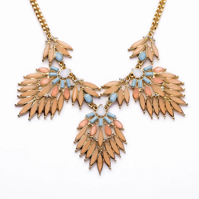 Модные аксессуары ручной работы для женщин массивное ожерелье модное с