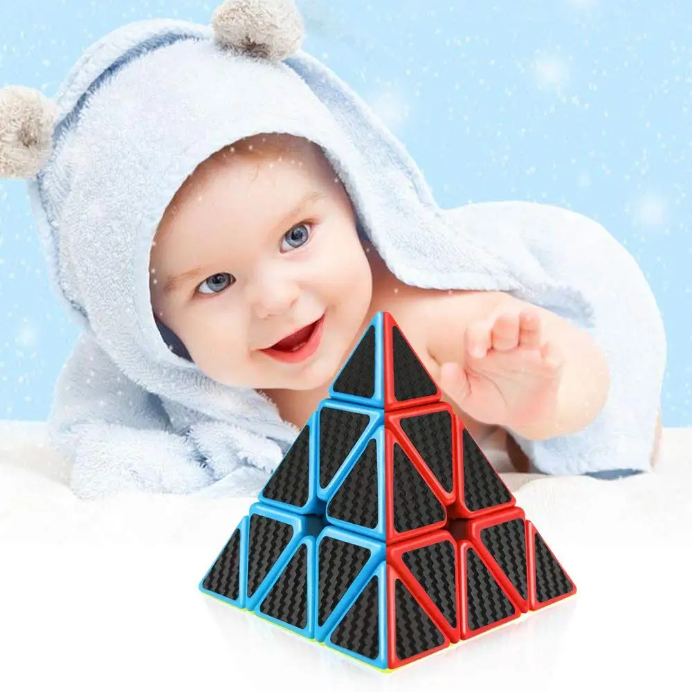 D FantiX углеродное волокно 2x2x2 3x3x3 Профессиональный высокоскоростной Набор кубиков