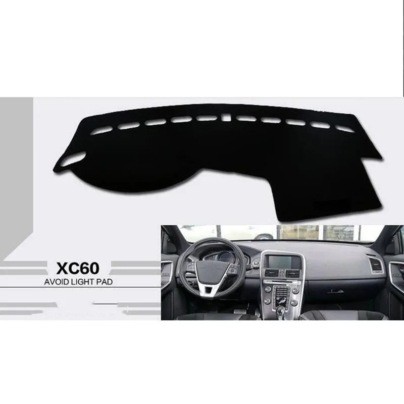 Чехлы для приборной панели автомобиля коврик подходит XC60 s80 s60 xc90 левосторонний