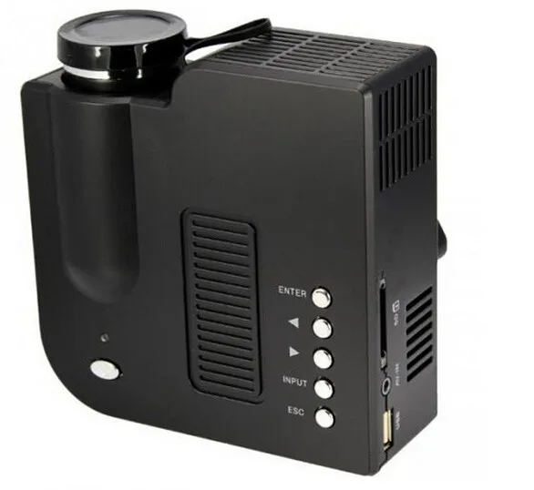 Unic UC28 светодиодный мини-проектор Full HD 400 люмен 480x320 пикселей 0 9-3 м домашний ТВ