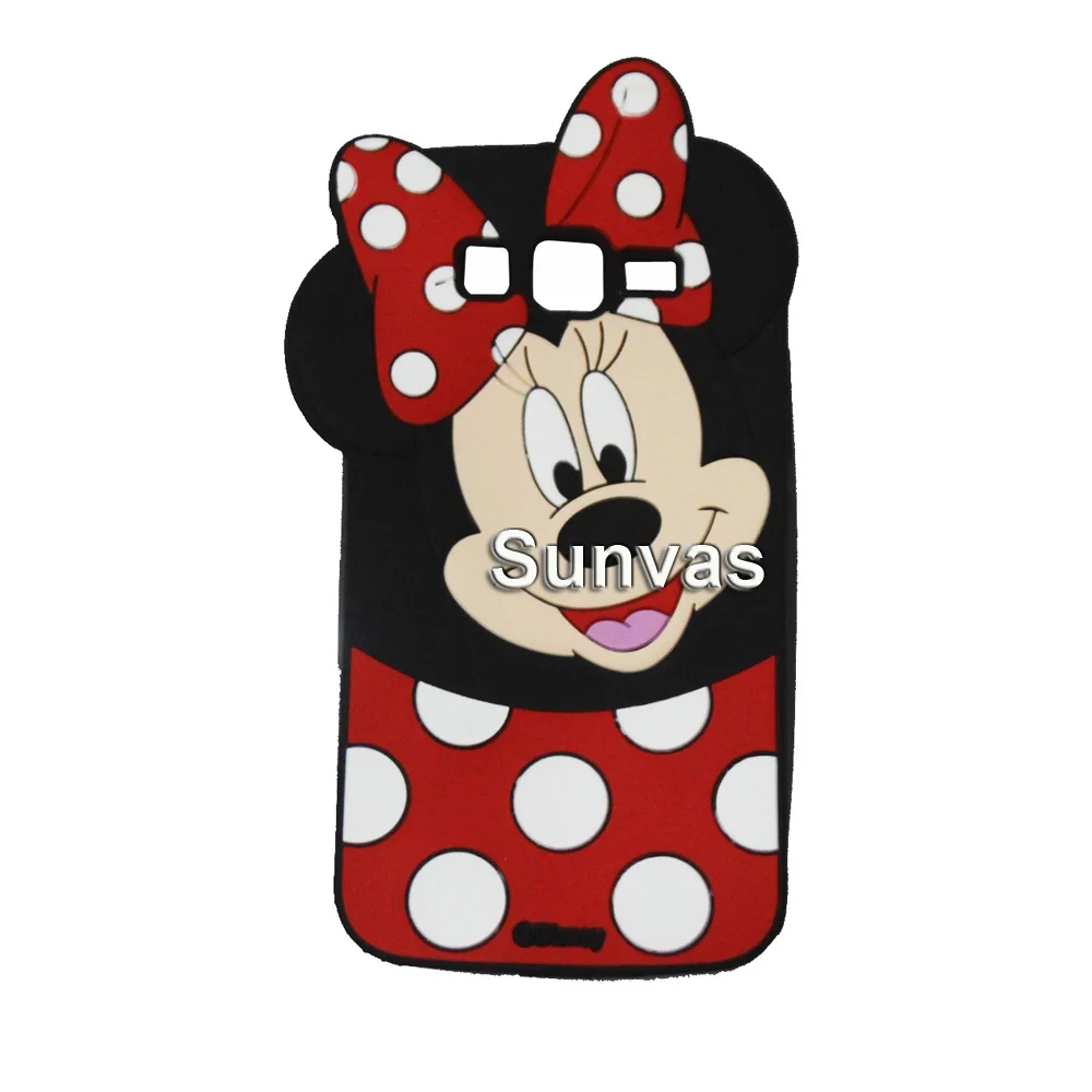 Minnie Mouse Чехол с 3D рисунком для samsung Galaxy J2 Prime G532 G532F Grand Prime Plus G530+ чехол для телефона с изображением кошки лошади кролика - Цвет: Minnie Mouse