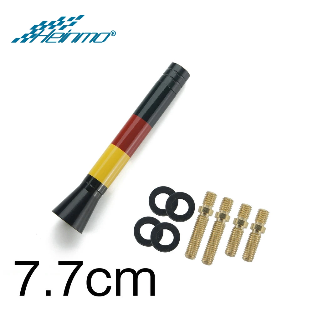Flag DE 77mm Аксессуары для MINI Countryman F60, автомобильные антенны для MINI Cooper R56 R50 R52 R53 R55 R60 R61 для MINI F56 F54 F55 Clubman - Цвет: Flag DE 77mm