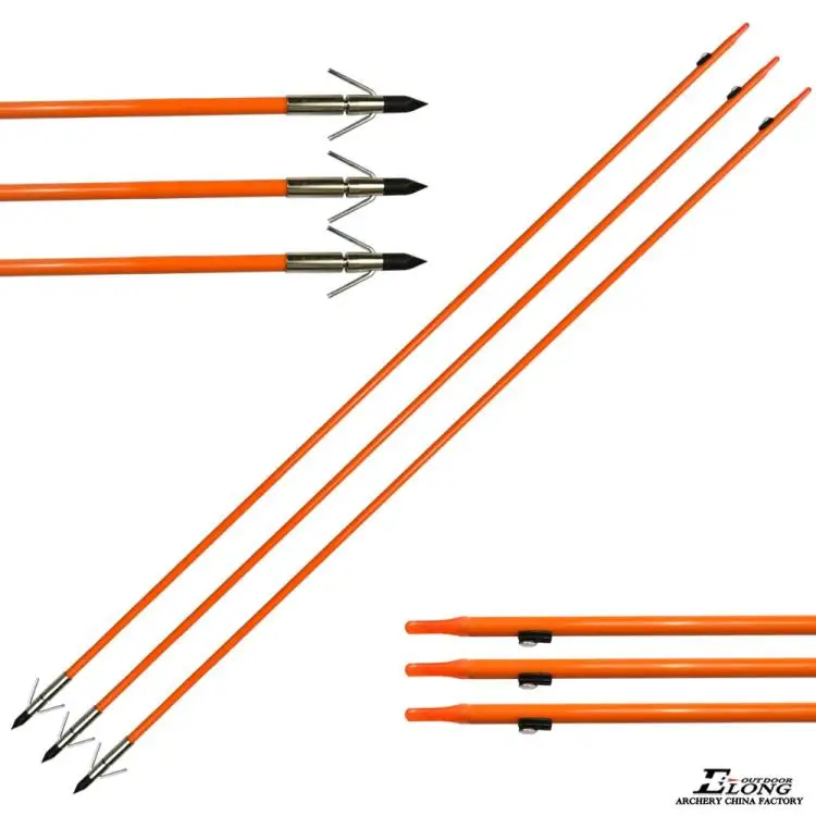 12X стрелы из стекловолокна для рыбалки лук стрельбы лука с широкой Головкой Винт