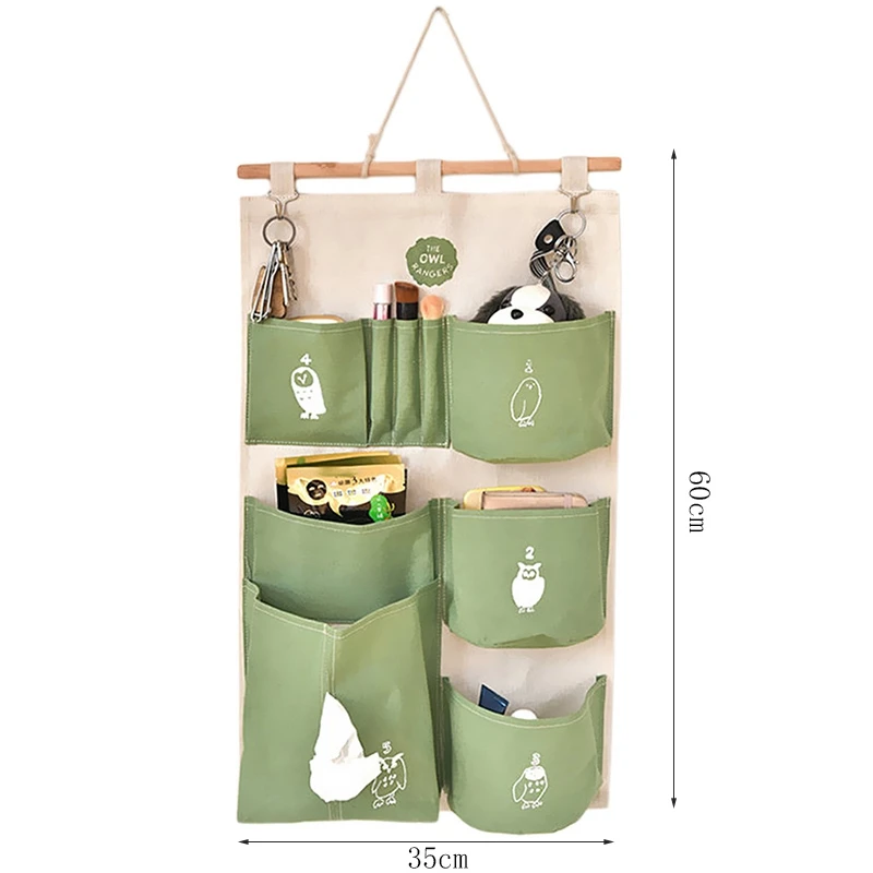 Декоративный Домашний Органайзер Настенный Карман на дверь держатель для шкафа
