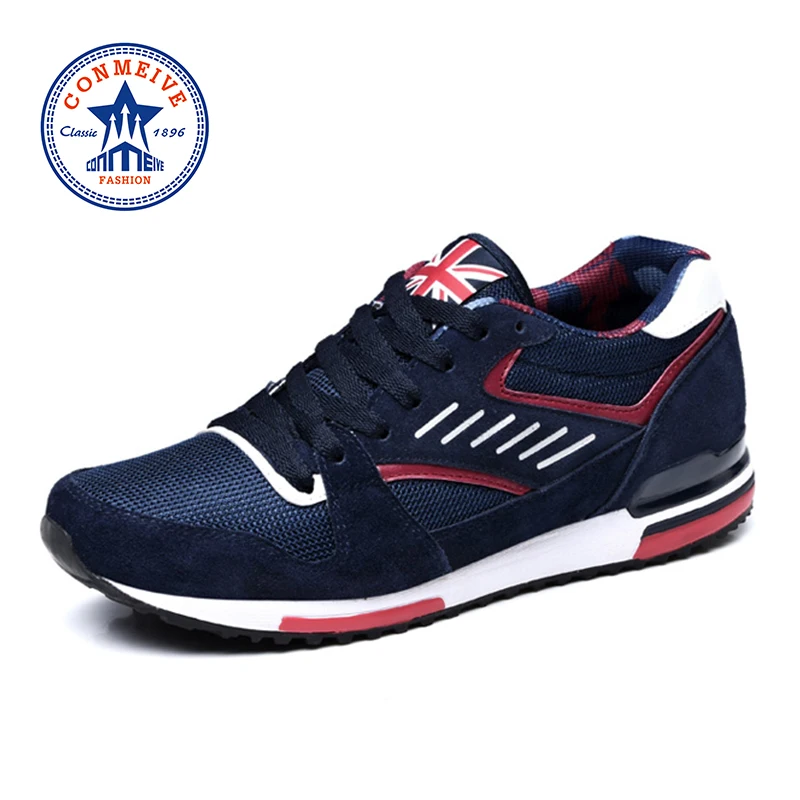 2017 новое поступление дышащая обувь для бега мужские осенние зимние низкие