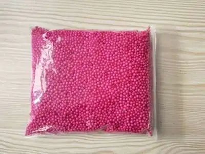1 упаковка пенополистирол пенопласт шары DIY частицы снега грязи аксессуары слайм шары маленькие крошечные Штурмовое снаряжение для пенный заполнитель 2,5-3,5 мм