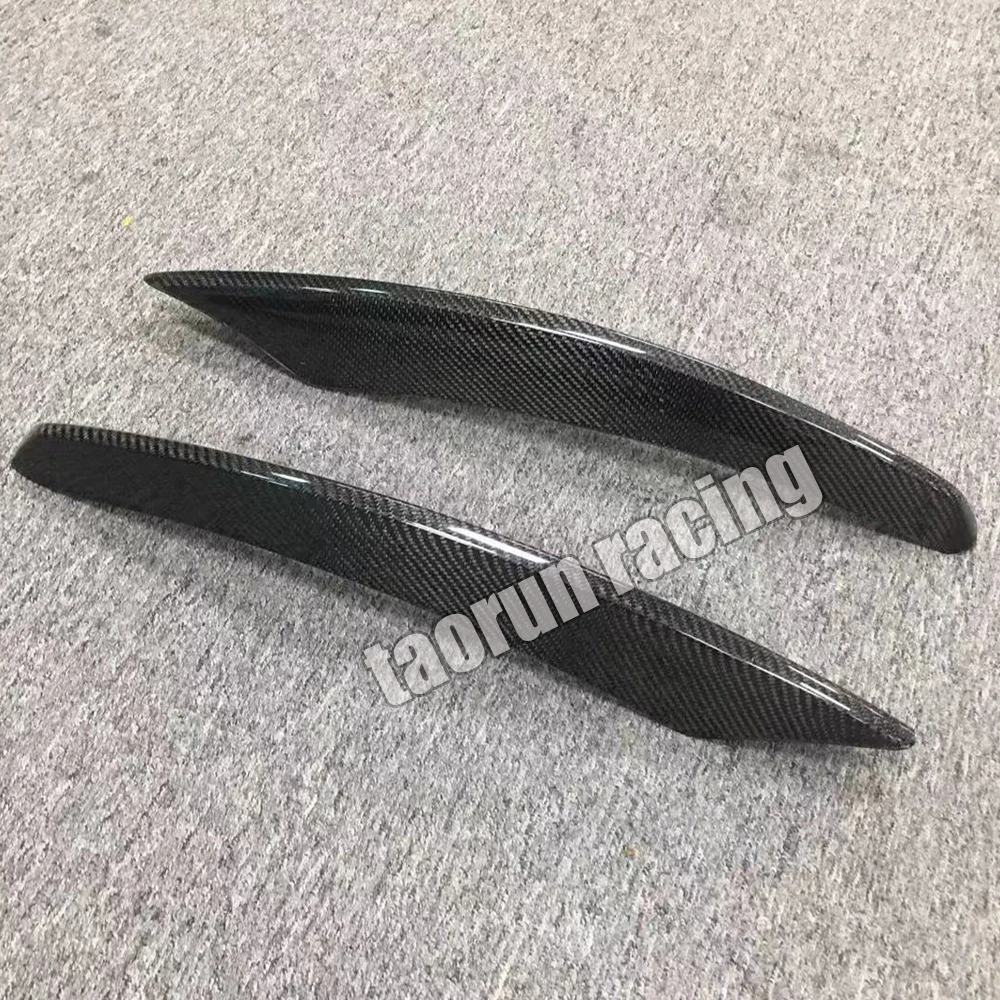 Передний бампер из углеродного волокна воздухозаборник решетка радиатора