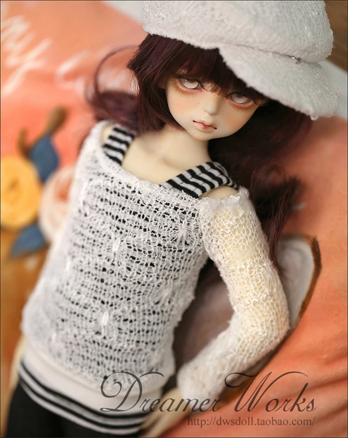 1/6 1/4 1/3 шарнирный костюм шляпа + жилет свитер джинсы для SD одежды аксессуары