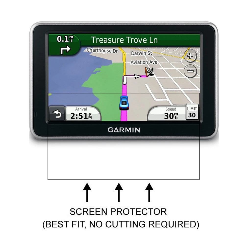 3X прозрачная защитная пленка для ЖК-экрана с защитой от царапин Garmin Nuvi 2460 LT LMT 2460LT