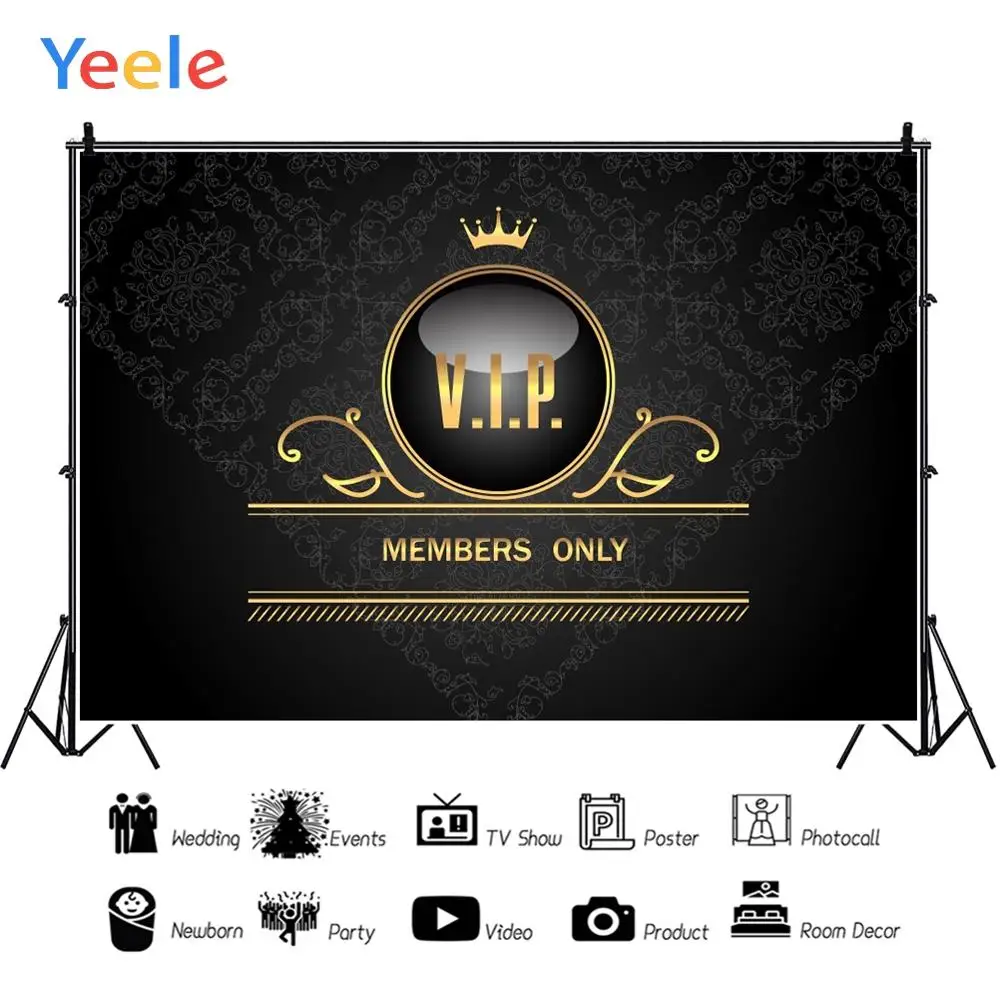 Yeele обои вечерние для Vip членов постер для декораций фотофоны персонализированные фотографические фоны для фотостудии