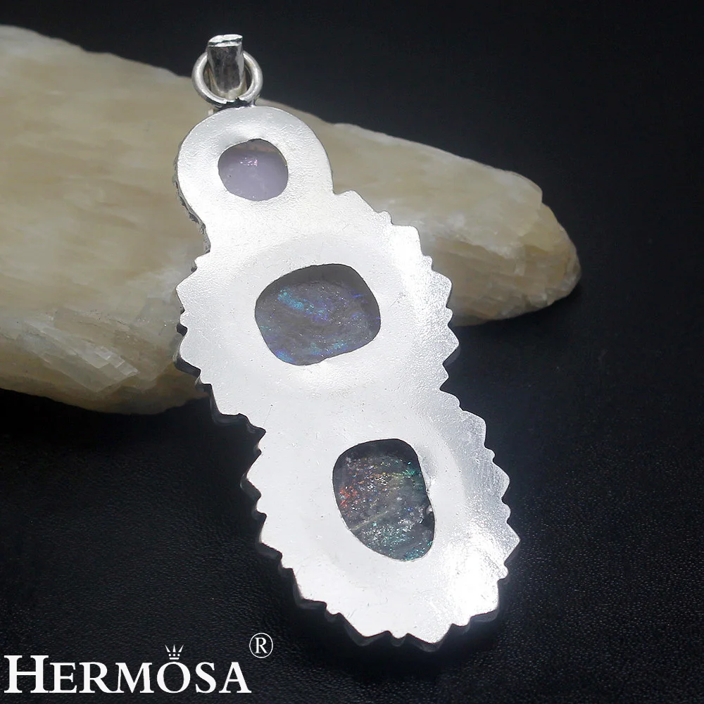 Hermosa ювелирные изделия передовые уникальные модные дихроическое стекло