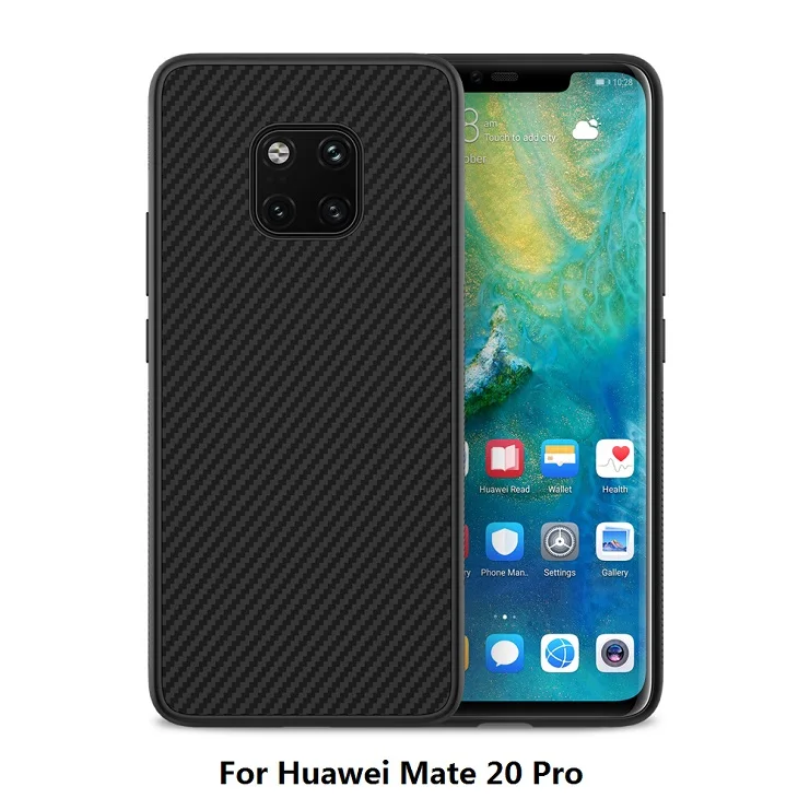 Mate 20 Pro Nillkin синтетическая углеродная ПП Пластиковая Задняя крышка для huawei mate 20 чехол ультра тонкий чехол для huawei mate 20 Pro Чехол - Цвет: Mate 20 Pro