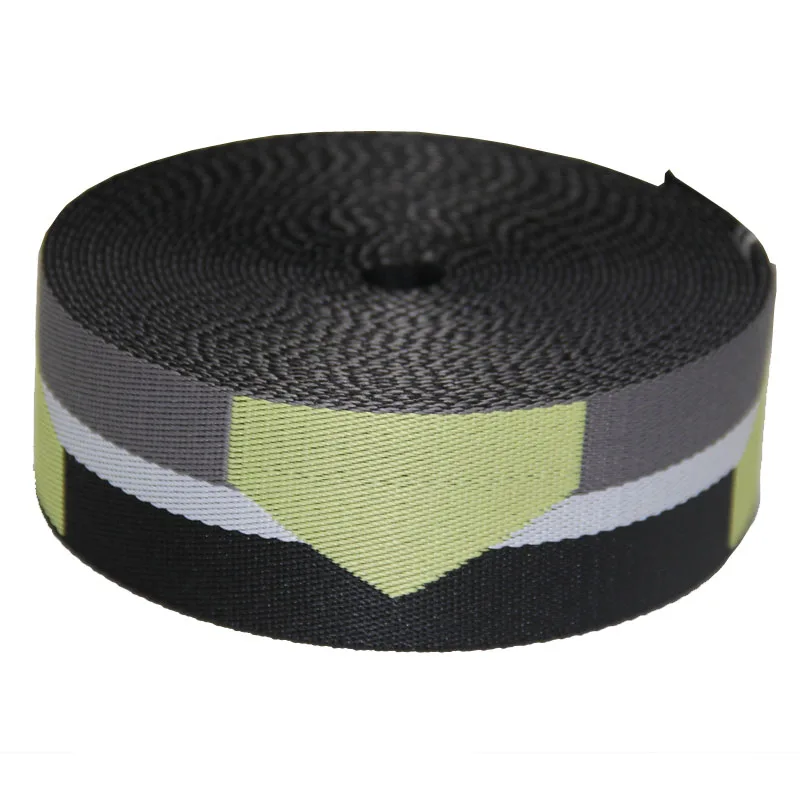 New Design High Quality 50mm 2 Inch Polyester Jacquard Webbing For Bag Strap 1.4mm Thickness | Дом и сад