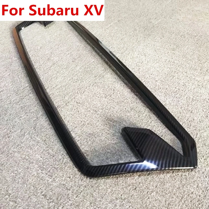 Новый ABS углеродное волокно краска добавить на стиль Передняя решетка для Subaru XV GT3