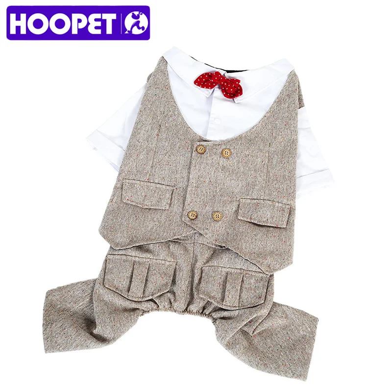 HOOPET одежда для собак пояс штаны костюм больших платье домашнее животное