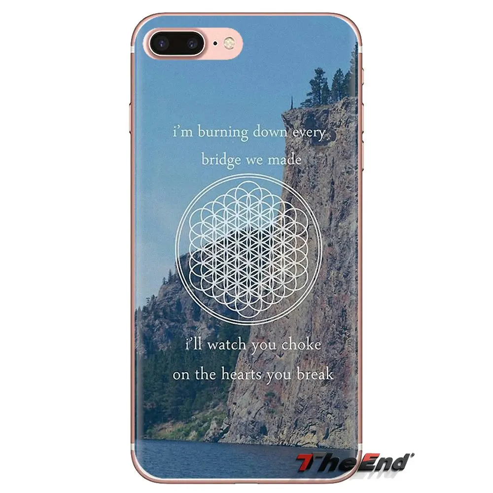 Прозрачные мягкие чехлы для iPod Touch Apple iPhone 4 4S 5 5S SE 5C 6 6S 7 8 X XR XS Plus MAX BMTH bring me the horizon |