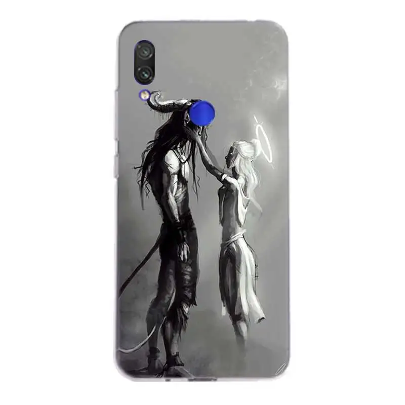 Devil Satan New Fun Silicone Case For Xiaomi Redmi Note 7 6 Pro 5 4 4X K20 7A Y3 S2 5A 6A Xiomi Pocophone F1 9T 9 SE 8 A2 lite |