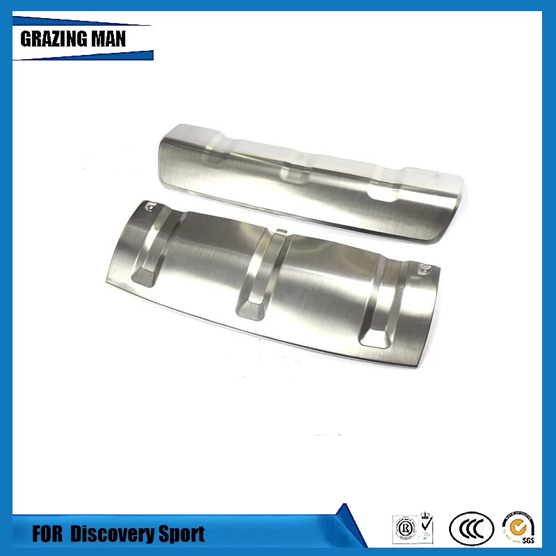 Защитный бампер из нержавеющей стали для Range Rover Discovery Sport 2017 противоскользящая