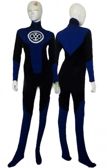 Черный и Королевский синий костюм супергероя из спандекса зентай|suit sport|suit towelsuits