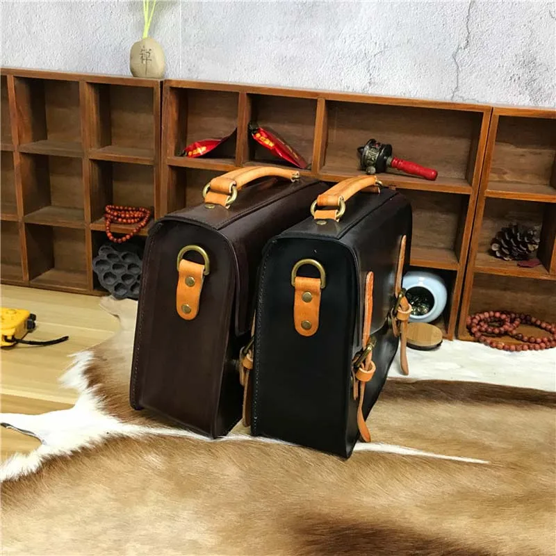 AETOO Retro vegetable tanned tree cream female handbag first layer leather bag shoulder | Багаж и сумки