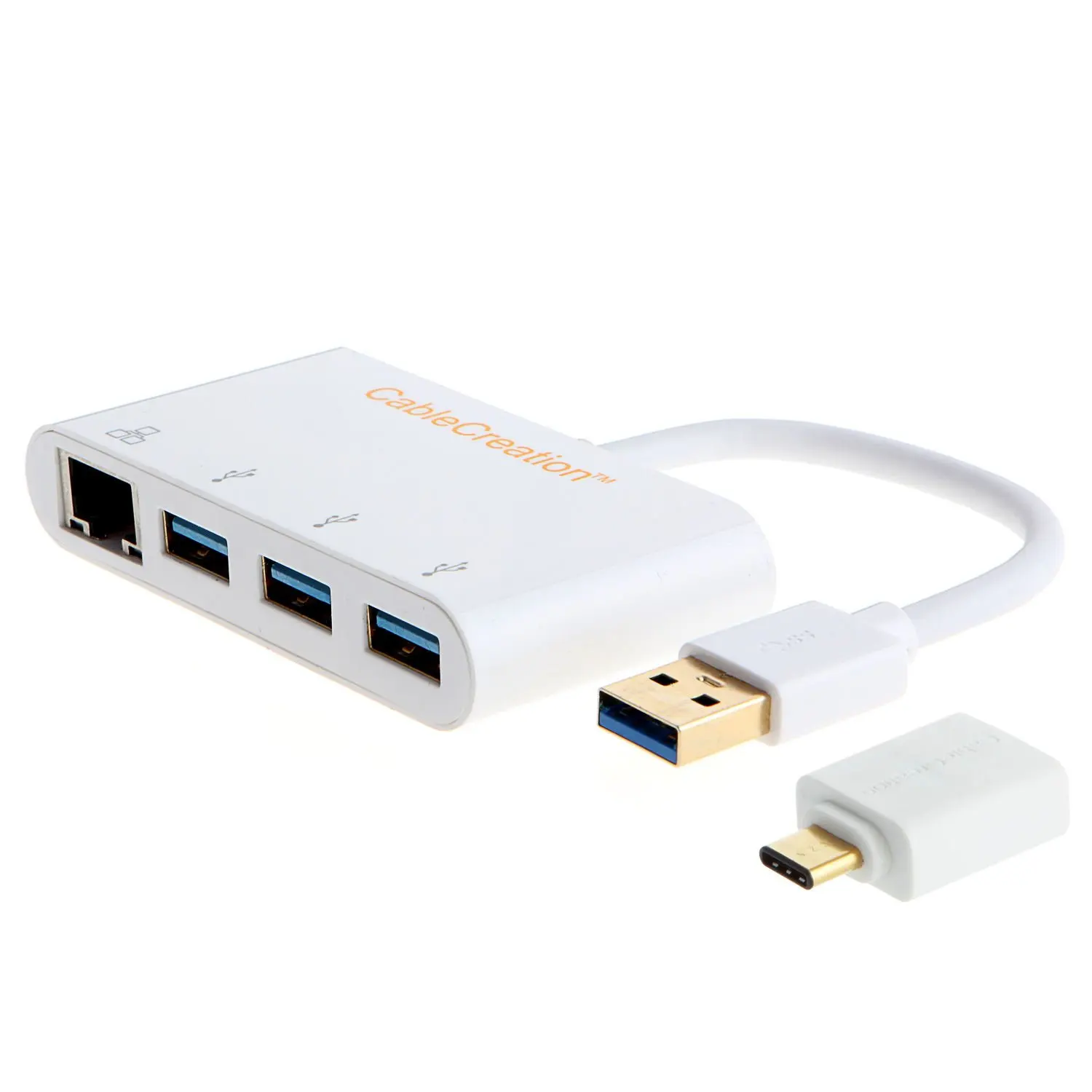 Jorinдо 2-в-1usb3.0 + 3 1 стандарта USB 0 концентратор с портами гигабитный адаптер порта