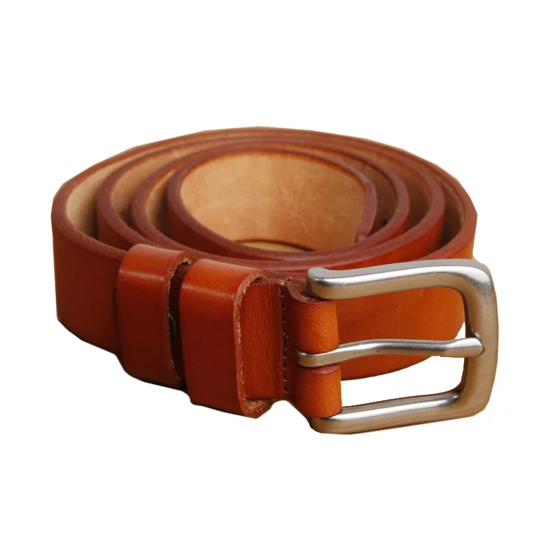 LANSPACE Brand handmade mens Leather Belts wholesale leisure jeans belt