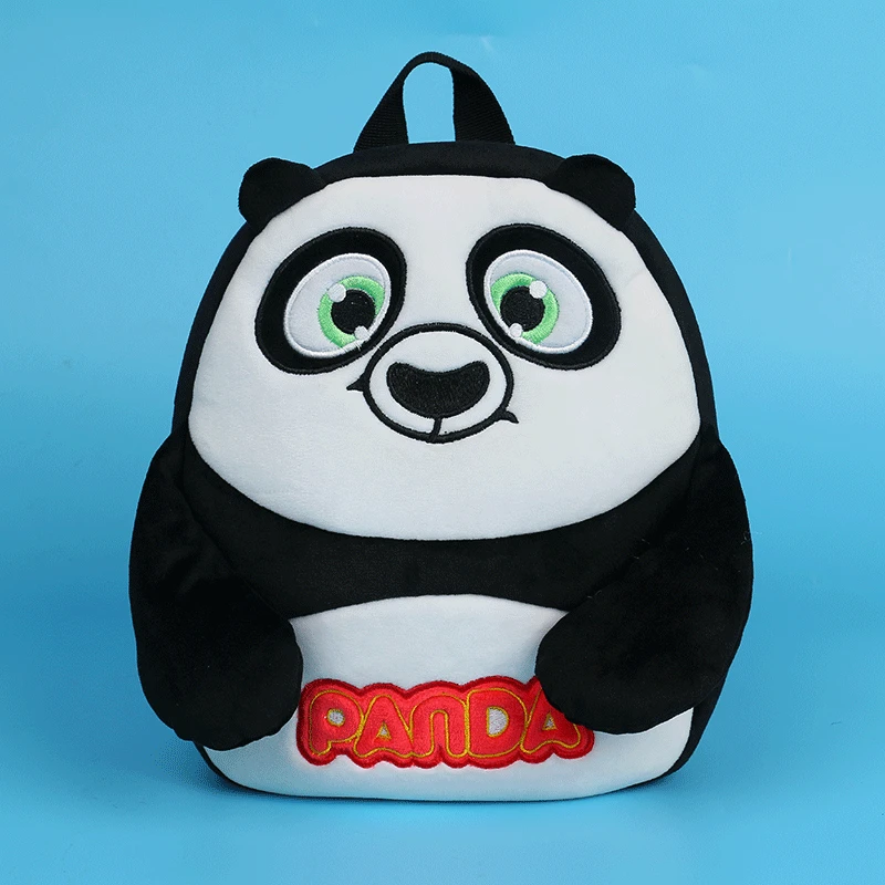 panda Новые Мультяшные школьные сумки с коровой для детей, модные школьные рюкзаки с животными для детского сада, школьный рюкзак для девочек - Цвет: panda