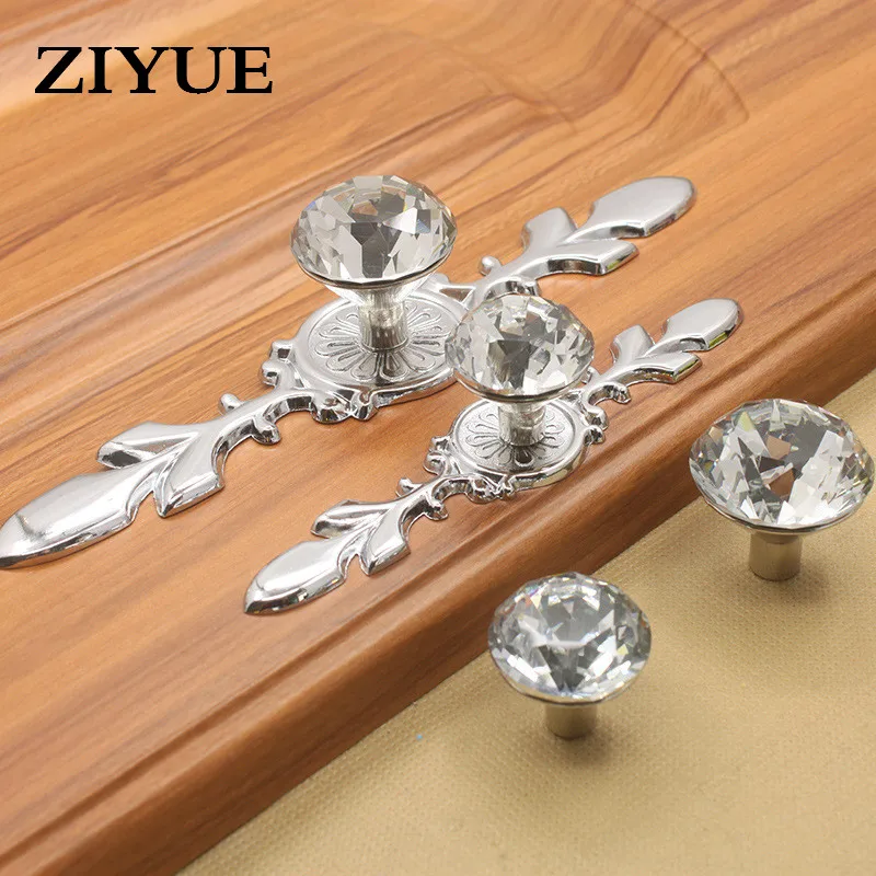 

2 шт., прозрачная ручка для шкафа