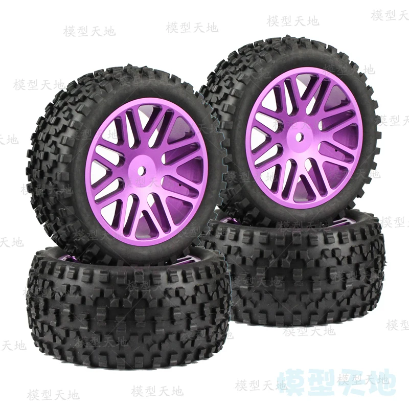 4 шт. Nanda HPI HSP 94166 94177 85 мм шины для внедорожников резиновые металлические