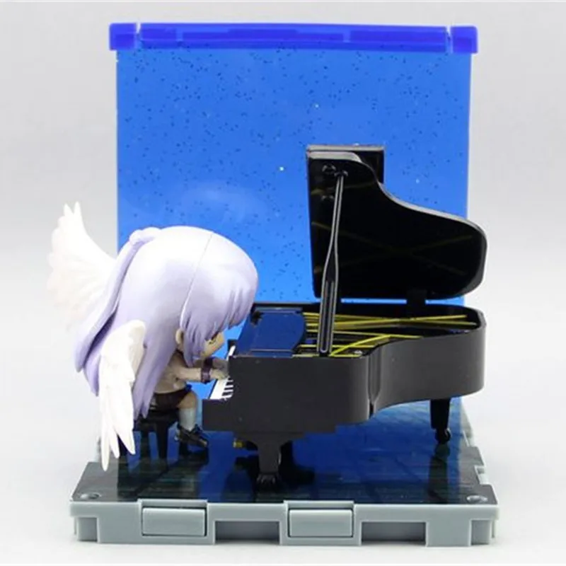 Аниме Angelbeats Figura 6 5 см Angel Beats Tenshi Kanade Play Piano экшн фигурка игрушки коллекционные