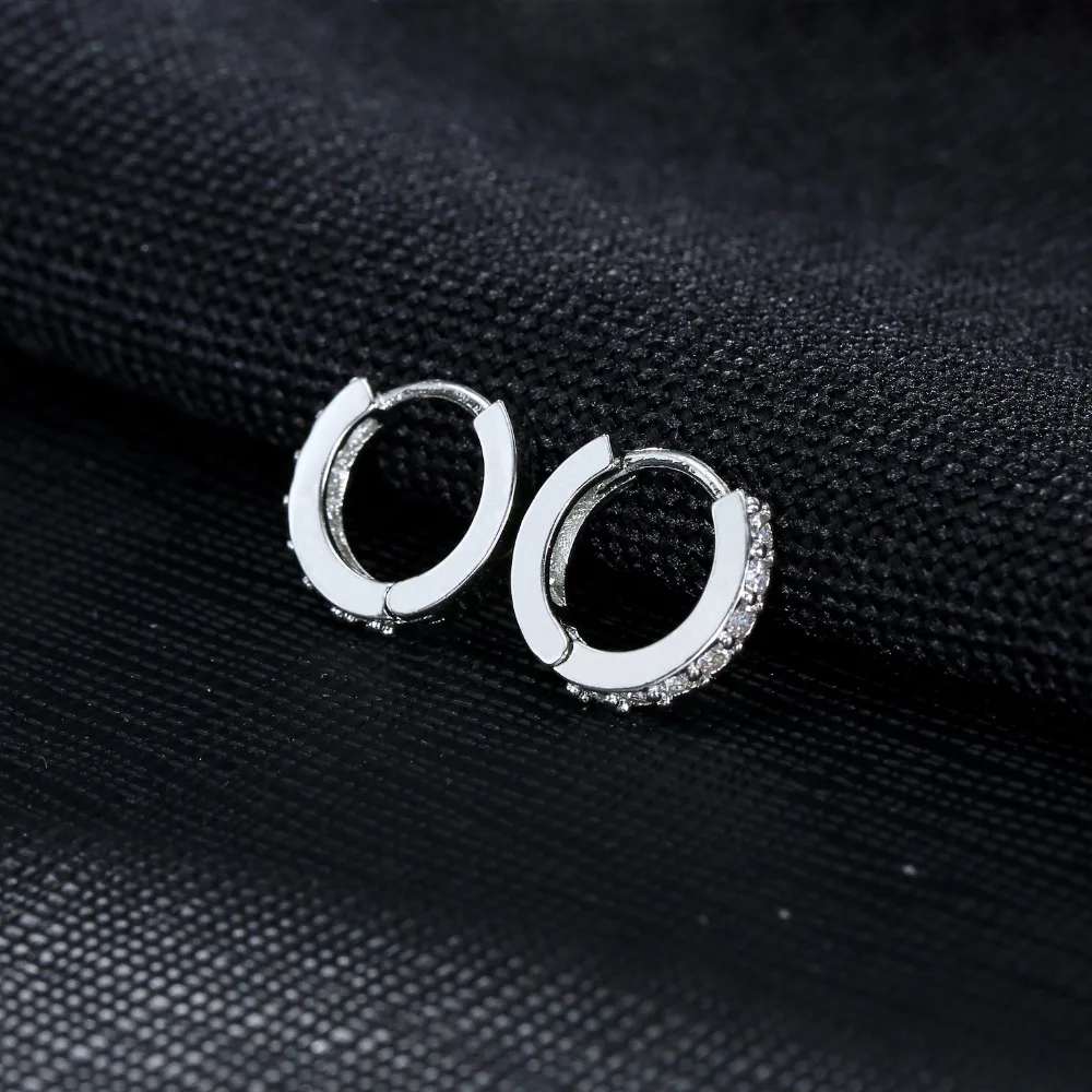 Женские серьги гвоздики из нержавеющей стали с фианитом|crystal stud earrings|brand earringsfashion