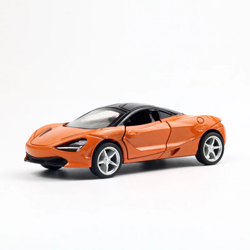 Orange 1:36 mlaren P1 машина Diecasts игрушечный транспорт горячий колесный автомобиль модель с автомобилем горячий колеса двери можно открыть игрушку - Цвет: Orange