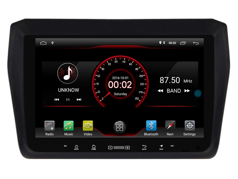 Deluxe Edition автомобильный Android 9 0 плеер для Suzuki SWIFT 2018 стерео автомобильные Планшеты 4G