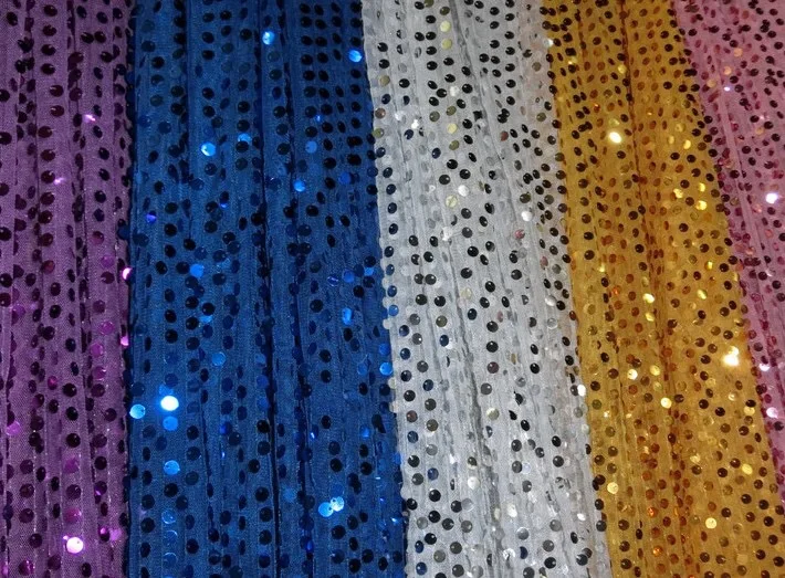 

20ft*10ft Wedding swags drapes shiny sequins swag Party Background party Celebration Background Satin Curtain Drape