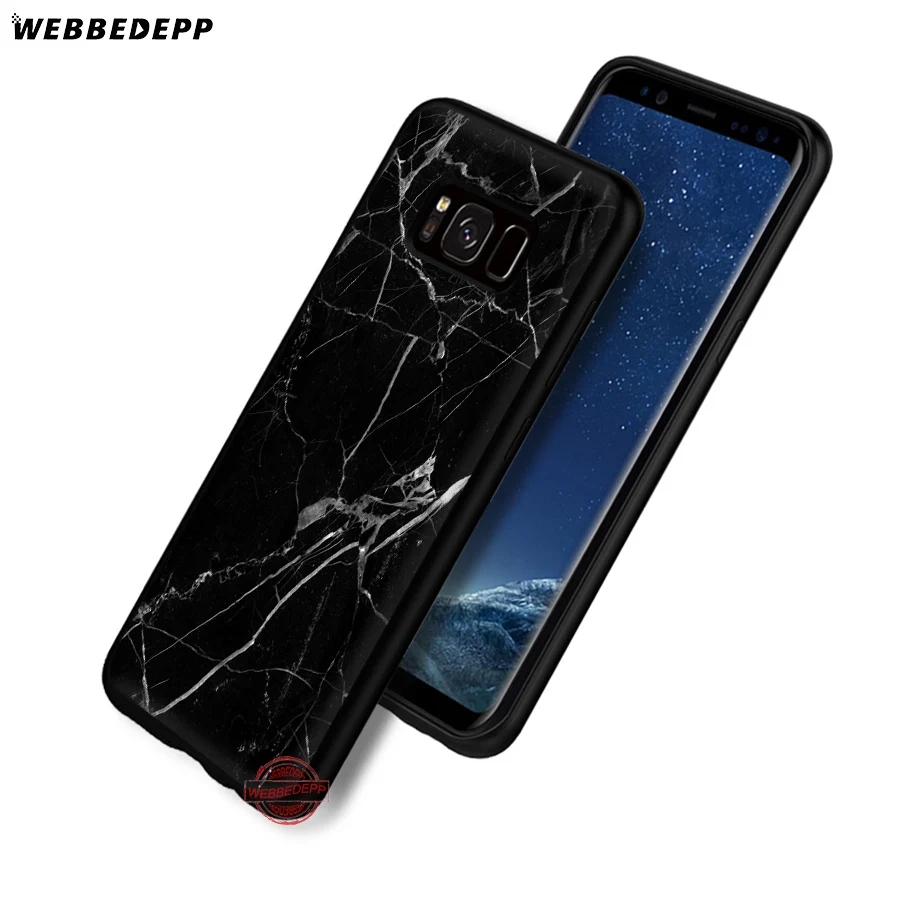 WEBBEDEPP гранита мрамора для мягкий чехол Samsung A6 A7 A8 A9 J6 2018 S6 S7 S8 S9 S10E S20 ультра Note 8 9 10 Lite