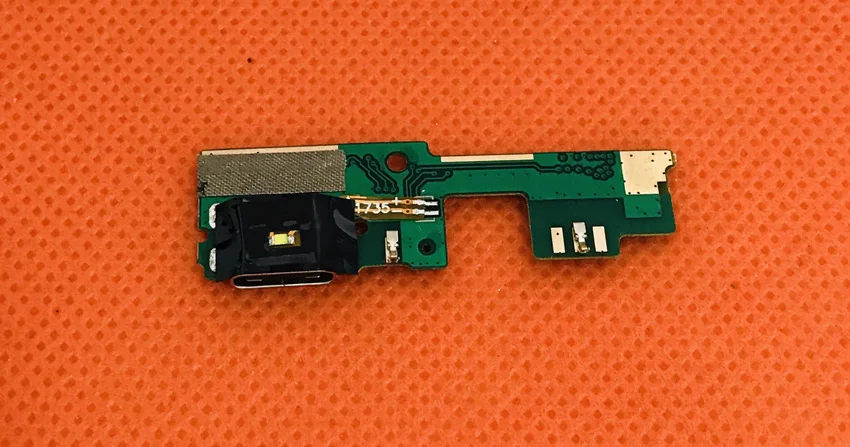 Б/у оригинальная зарядная Плата USB для UMIDIGI Crystal MTK6737T четырехъядерный 5 дюймов FHD