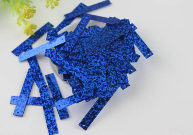 

A7швейные принадлежности 6 мм * 38 мм Ручная работа прямоугольные двойные отверстия лазерные бисеры сегменты ручной работы свадебная одежда Сценическое платье Декор