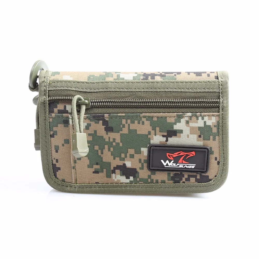 Wolfslaves 600D нейлоновый Тактический кошелек для кредитных карт легкий Molle мужской Карманный военный Открытый охотничий страйкбол снаряжение