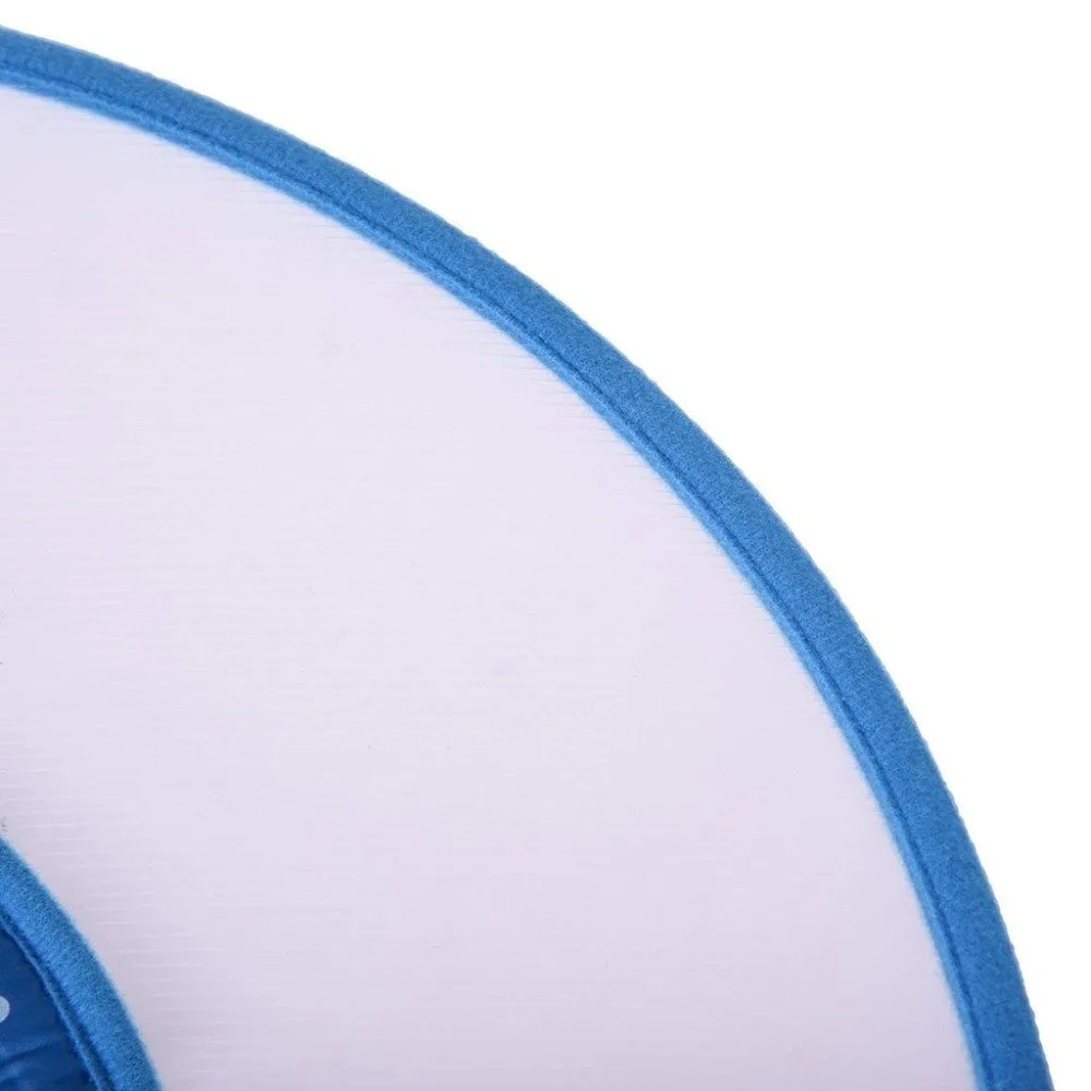 Практичные Домашние животные конусный воротник мягкий край пластиковая