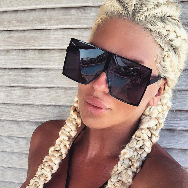 Rfolve Новый модный очки солнцезащитные женские классическая площадь