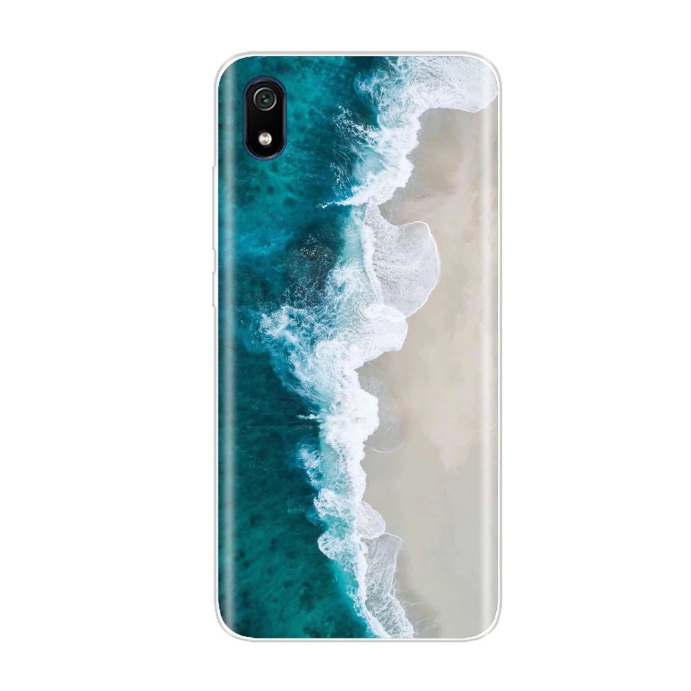 Силиконовый чехол-сумка для Xiaomi Redmi 7a чехол s полная защита мягкая задняя крышка